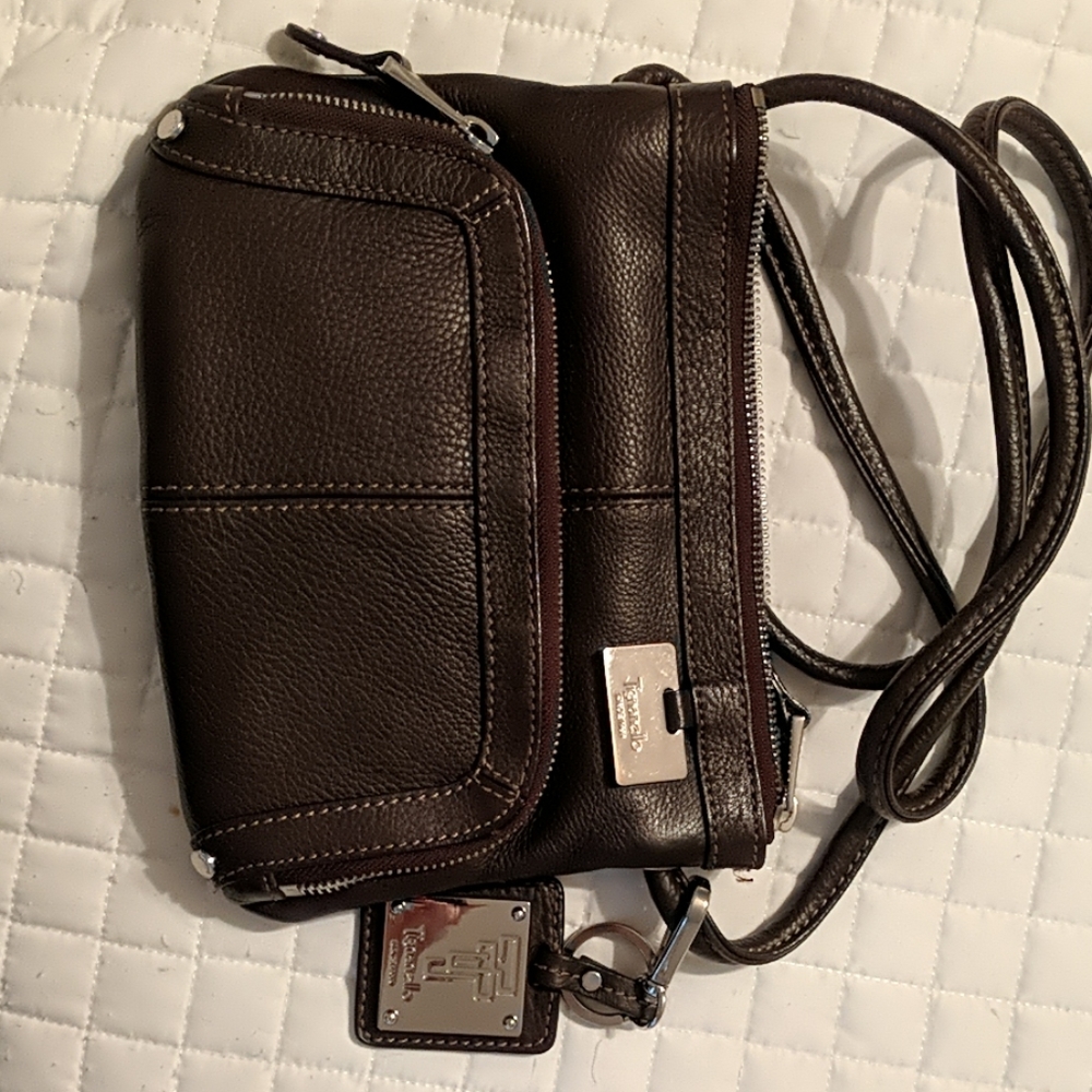 Brown crossbody bag